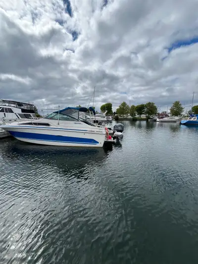 For sale 1986 Sea Ray 268 Cuddy cabin boat.Sundancer 8’6” beam , length 27’ Mercruiser 268 HP 350 GM...