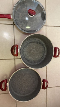 Pots and pan family size
