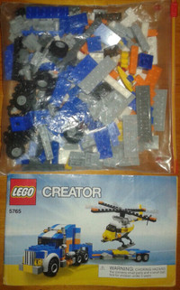 Lego Creator 4893 Revvin' Riders, Lego 5765 Transport Truck