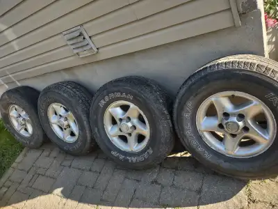 265-75R16x4 Mags Dodge RAM 1500 2001. Bolt Pattern 5x139.7, View more