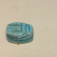 Ancient Egyptian Stone Scarab Beetle Amulet