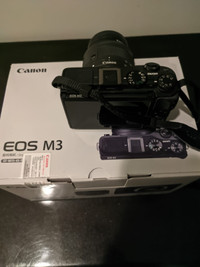 Canon EOS M3 + lens