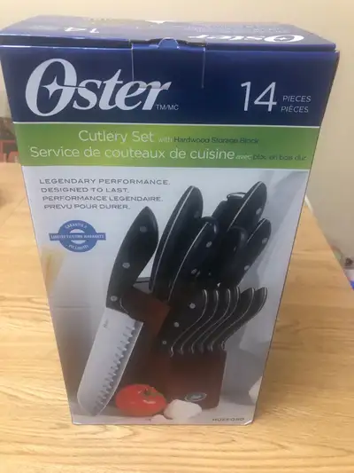 Oster Huxford 14 Piece Stainless Steel Cutlery Set, View more