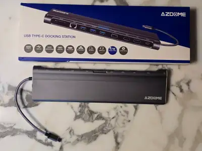 AZDOME USB C Docking Station Dual Monitor, View more