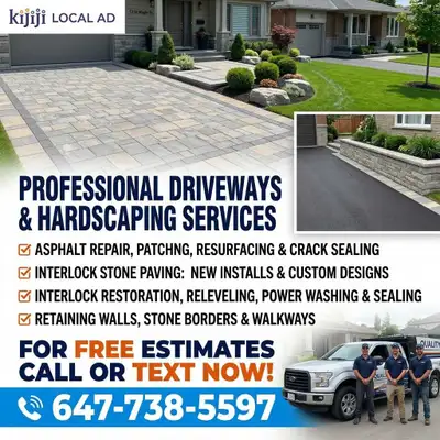 ​ Driveways, Interlock & Hardscaping Experts!, View more
