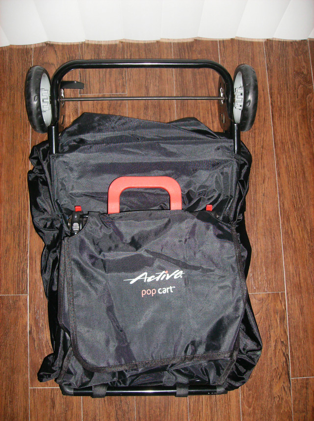 Orig $200 Portable Foldable Cart on Wheels for Shopping, Travel in Fishing, Camping & Outdoors in Hamilton