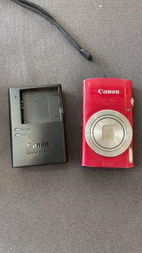 CANON: ELPH 180 Digital Camera with Battery and Charger