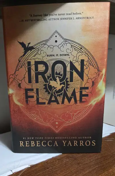 Iron Flame by Rebecca Yarros Fourth wing book 2, View more
