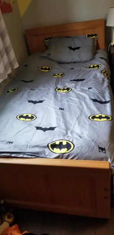Cute Batman Twin Duvet Cover
