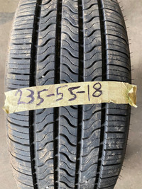 One good used tire 235 55 18 firestone allseasons $120 Dot 2018