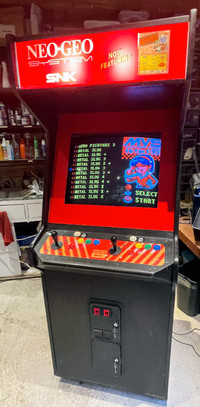 Neo Geo Arcade Machine - 25" CRT - Coin OP - 161 Games!!!