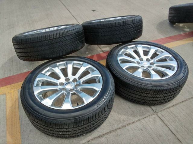 01. All Season Chevy Silverado Tahoe High Country Premier tires in Tires & Rims in Edmonton - Image 3
