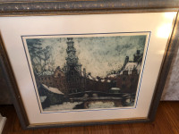 Colour Aquatint (Hand Signed Lithograph) by Nicholas Hornyansky