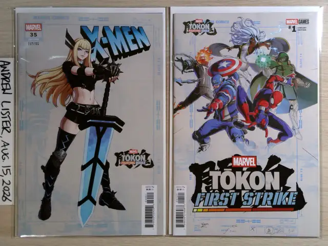 Marvel Tokon First Strike! X-Men #35 Fighting Souls Magik Cover!
