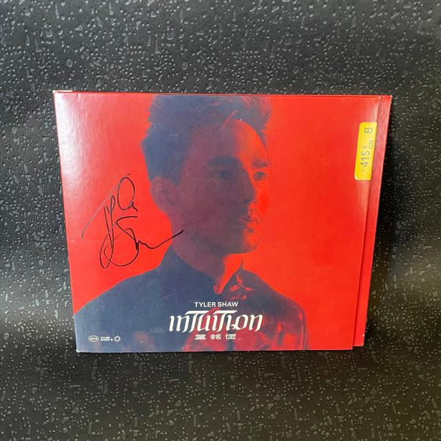 Autographed Tyler Shaw CD - Intuition in CDs, DVDs & Blu-ray in London