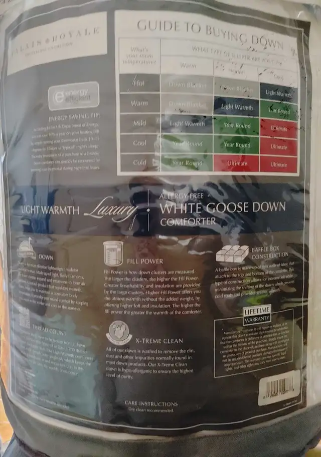 Duvet oversized full queen in Bedding in Kitchener / Waterloo - Image 3