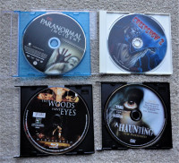 Lot of 4 Horror/Suspense Movie DVD's