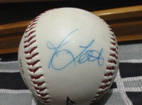 Rare Vintage Jim Lett signed baseball