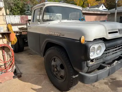 1959 Ford f500 6cyl Trade or cash