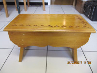 Classic Solid Oak Wooden Childs Seat/Foot StoolCirca 1983 XCond!