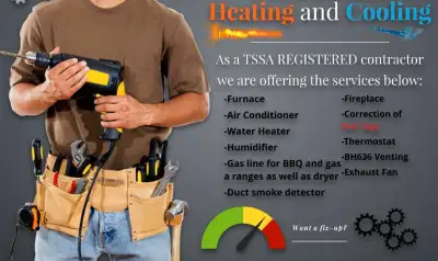 AC, Tankless, Hot Water Tank, Thermostat Installation Repair , View more