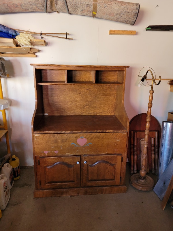 Solid wood oak desk Desks Saint John Kijiji