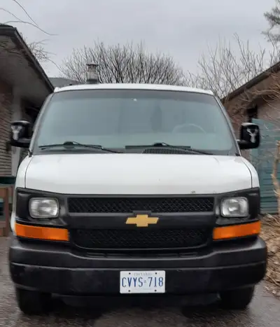 Hit the road today with this 2007 Chevy Express 2500 Cargo Van — converted and ready for your next a...