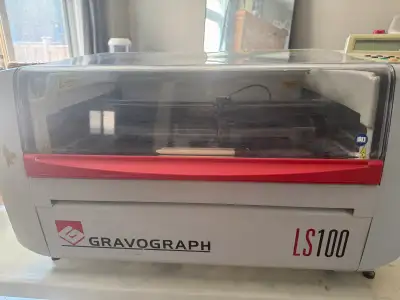 Gravograph LS100 CO2 30W laser , View more