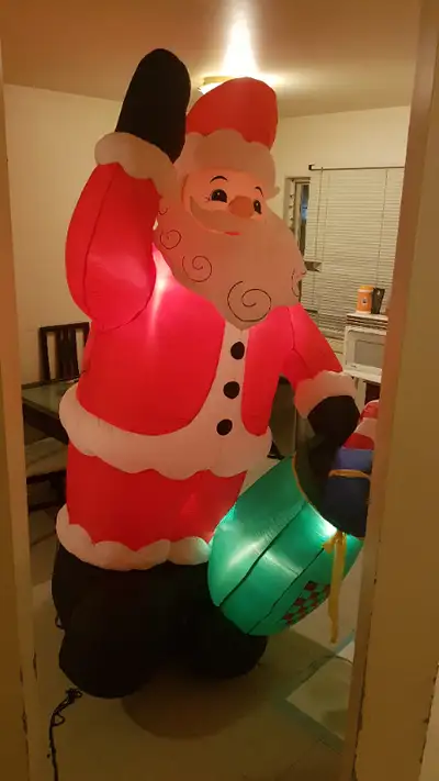 Very big inflatable Santa, View more