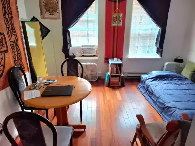 ----English will follow---- Appartement 1 et demi meublé à sous-louer pour 6 mois, du 1er novembre a...
