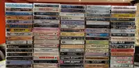 Cassette audio tapes all genres k7 player