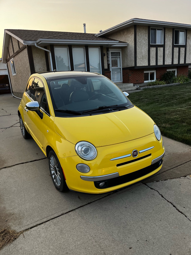 2012 Fiat 500 - WT in Cars & Trucks in Edmonton