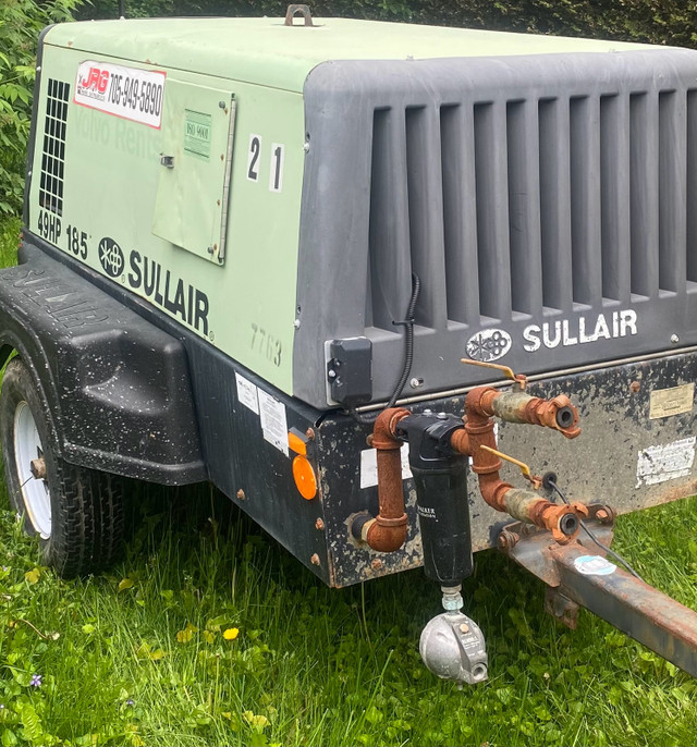 Sullar 185,  49Hp Diesel Air Compressor in Other Business & Industrial in Sault Ste. Marie - Image 2