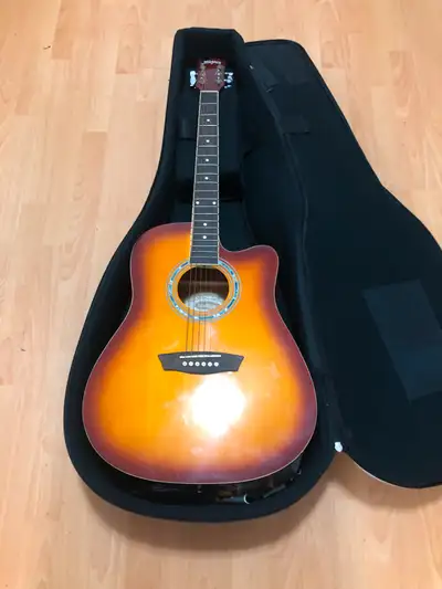 Washburn WA90CE Acoustic Electric Guitar, View more
