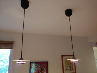 Art Deco hanging pendant lights