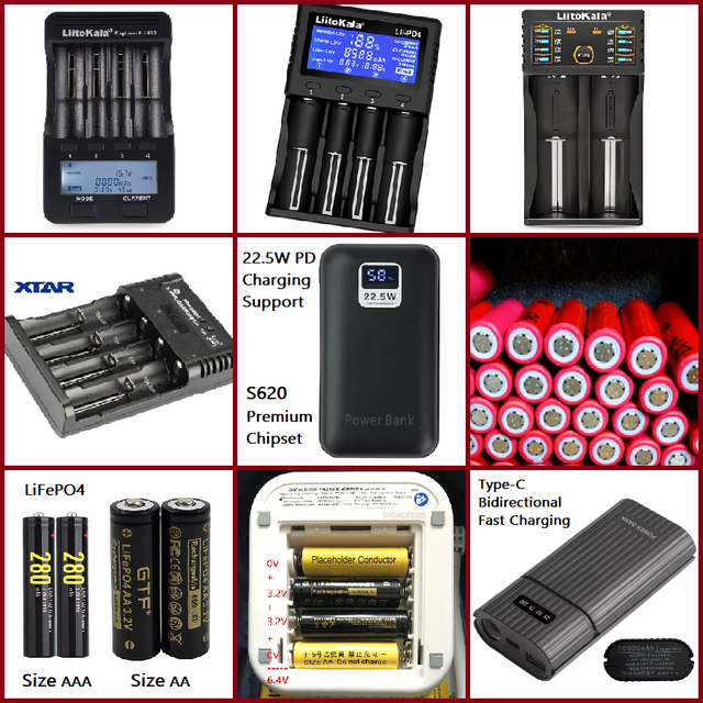 Rechargeable Batteries & NiMH / Li-ion Battery Chargers ($3 up) in Other in City of Toronto - Image 2