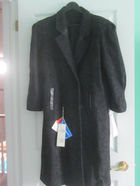 New Women's Full Length Wool Coat - Size 11 Petite