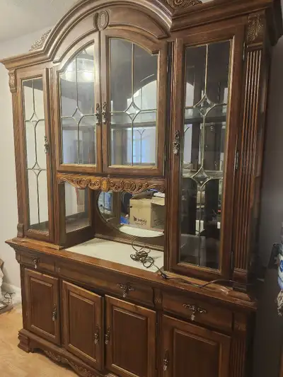 Free!!! Beautiful Maple wall unit! Quick!, View more