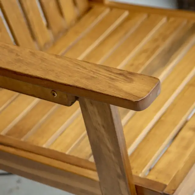 Wooden Rocking Chair, Traditional Porch Rocker, Fade-Resistant in Patio & Garden Furniture in Markham / York Region - Image 7