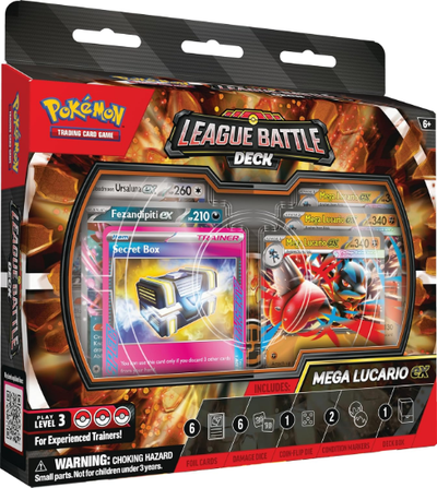 Pokemon TCG League Battle Deck Mega Lucario Ex Box Factory Seal, View more