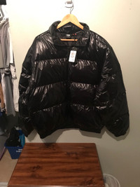 Black LCKR Puffer Jacket