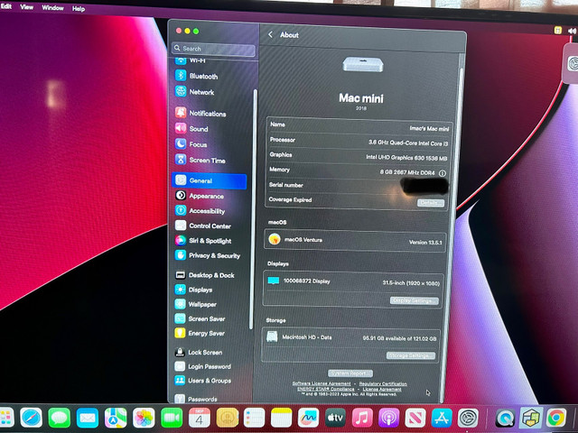 Mac Mini 2018 i3 3.6ghz | Desktop Computers | Oakville / Halton