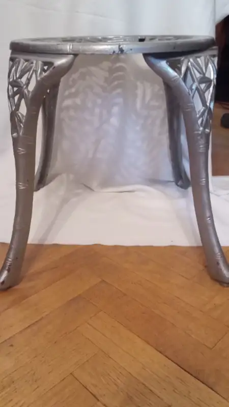 VINTAGE CAST IRON STOOLS in Patio & Garden Furniture in Barrie - Image 3