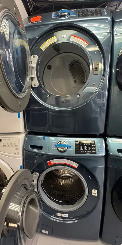 Set washer and dryer 27” Samsung , View more