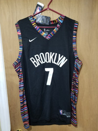 NWT Nike Kevin Durant Brooklyn Nets #7 White City Swingman Jersey