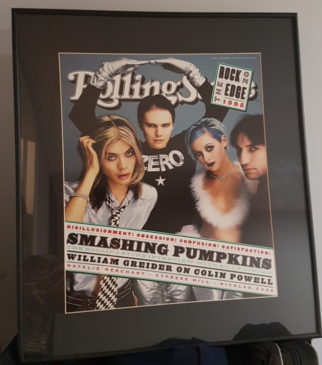 Smashing Pumpkins Framed Rolling Stone Magazine Cover in Arts & Collectibles in Trenton