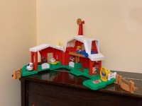 Vintage Fisher Price Little People Farm and Barn