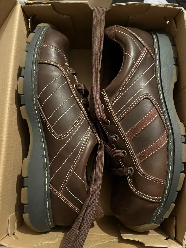 Women’s Brown Leather Shoes Size 8 1/263347536305793121