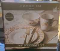 Revolution Home Decor Dinnerware Set (MUST GO)