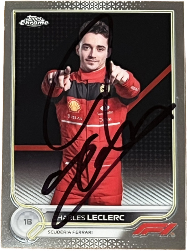 Formula 1 Topps Chrome Cards Signed - Cartes F1 Topps Signées in Arts & Collectibles in Longueuil / South Shore